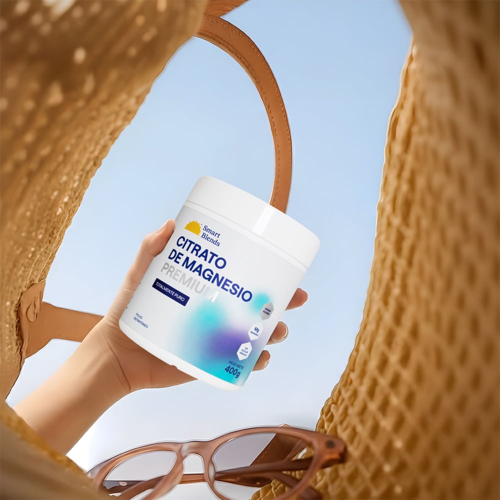 CITRATO DE MAGNESIO SMART BLENDS PREMIUM 400 G - 4