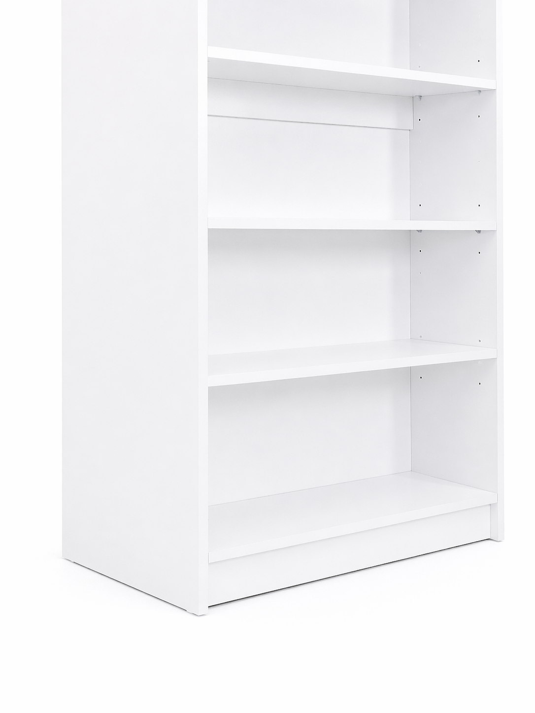 LIBRERO BIBLIOTECA AIRA ESTANTE MELAMINA COLOR BLANCO - 2