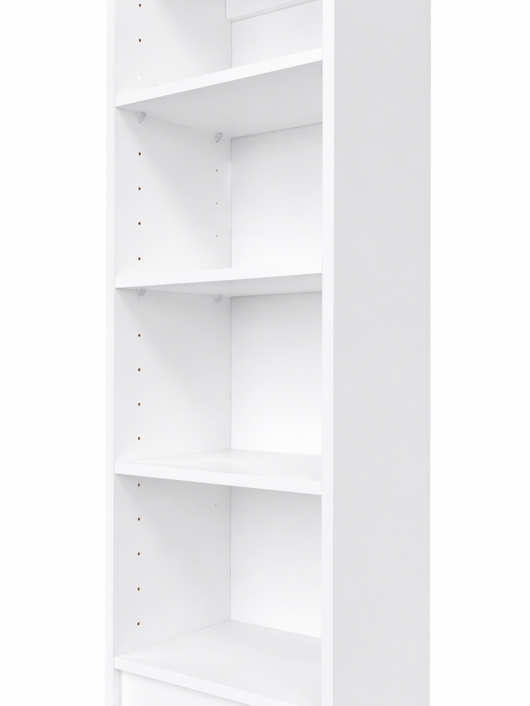 ESTANTE LIBRERO BIBLIOTECA LINEA ANGOSTO MELAMINA BLANCO - 2