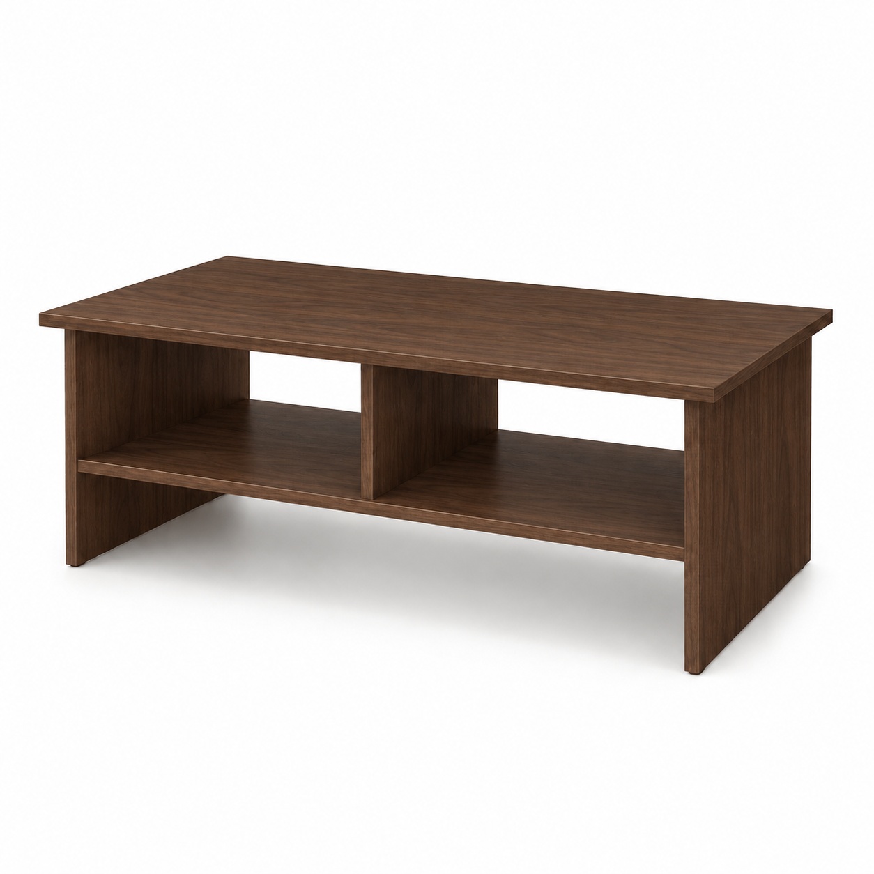 MESA DE CENTRO MELAMINA RECTANGULAR KOVA CARAMELO - 2