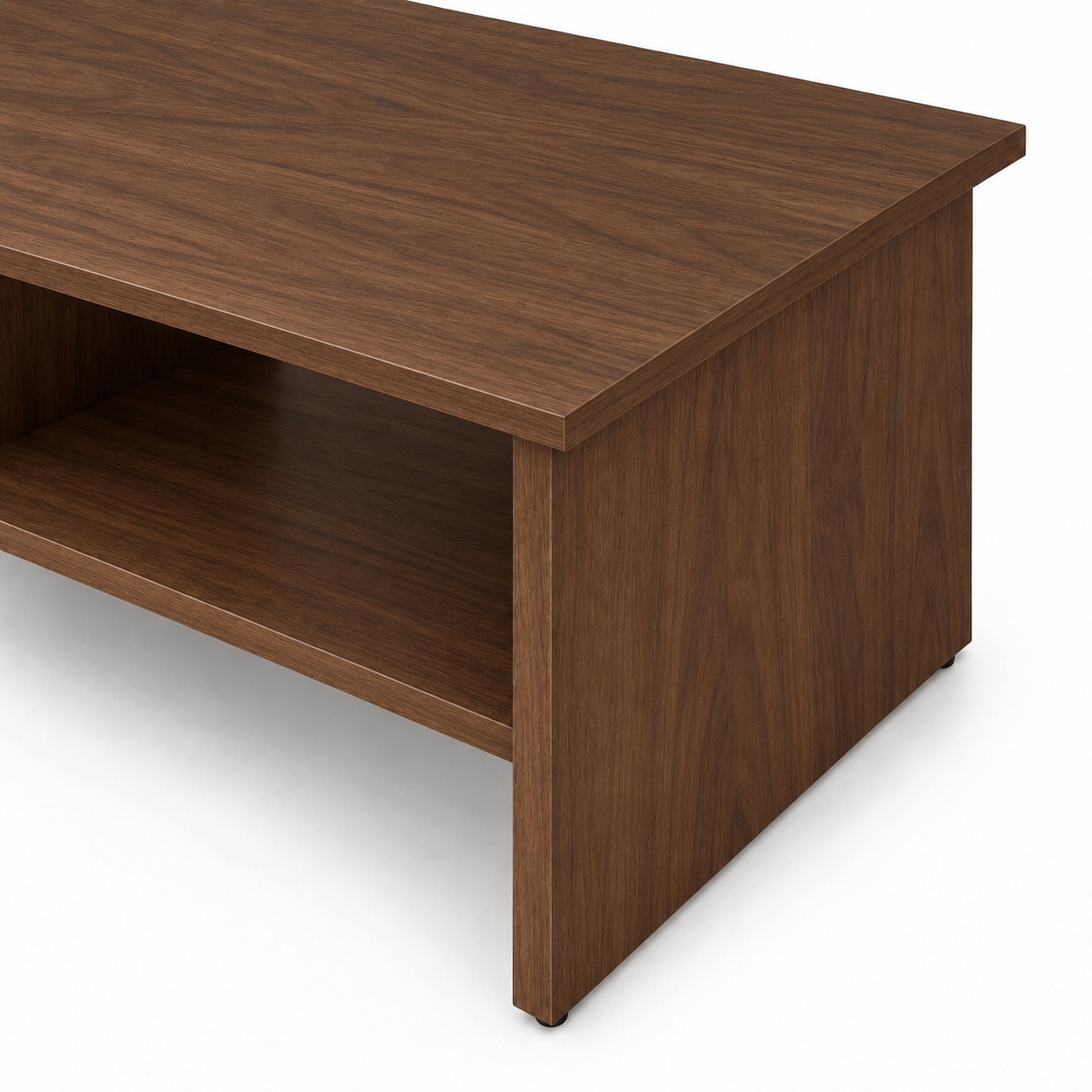 MESA DE CENTRO MELAMINA RECTANGULAR KOVA CARAMELO - 3