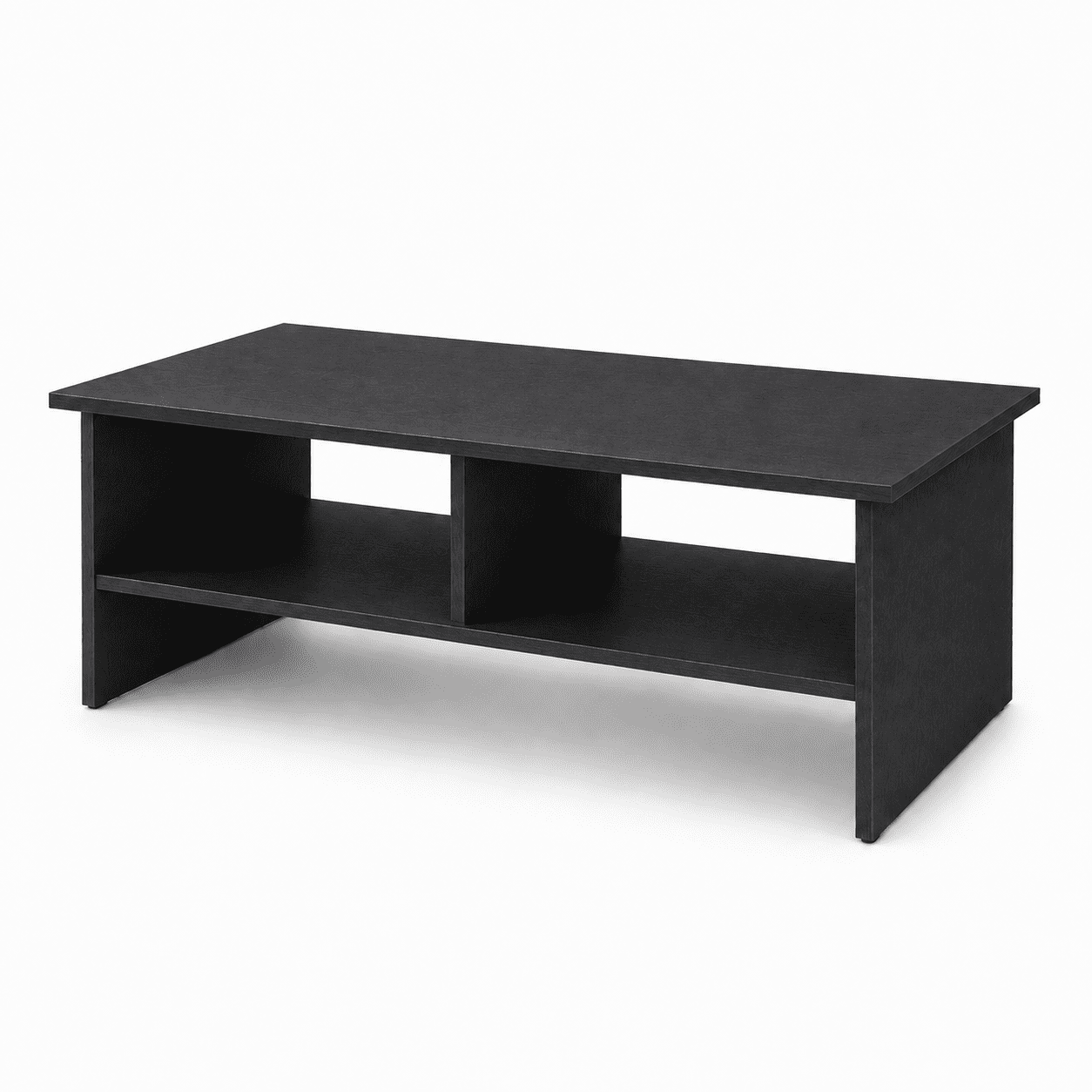 MESA DE CENTRO MELAMINA RECTANGULAR KOVA NEGRO - 2