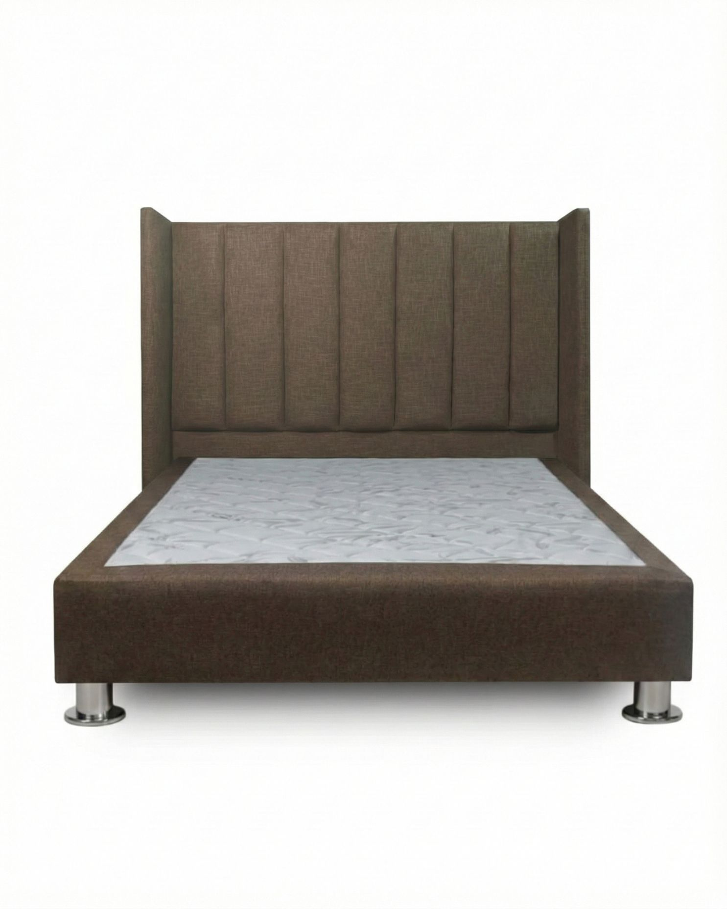 DORMITORIO PREMIUM LINEAL KING MARRON - 2