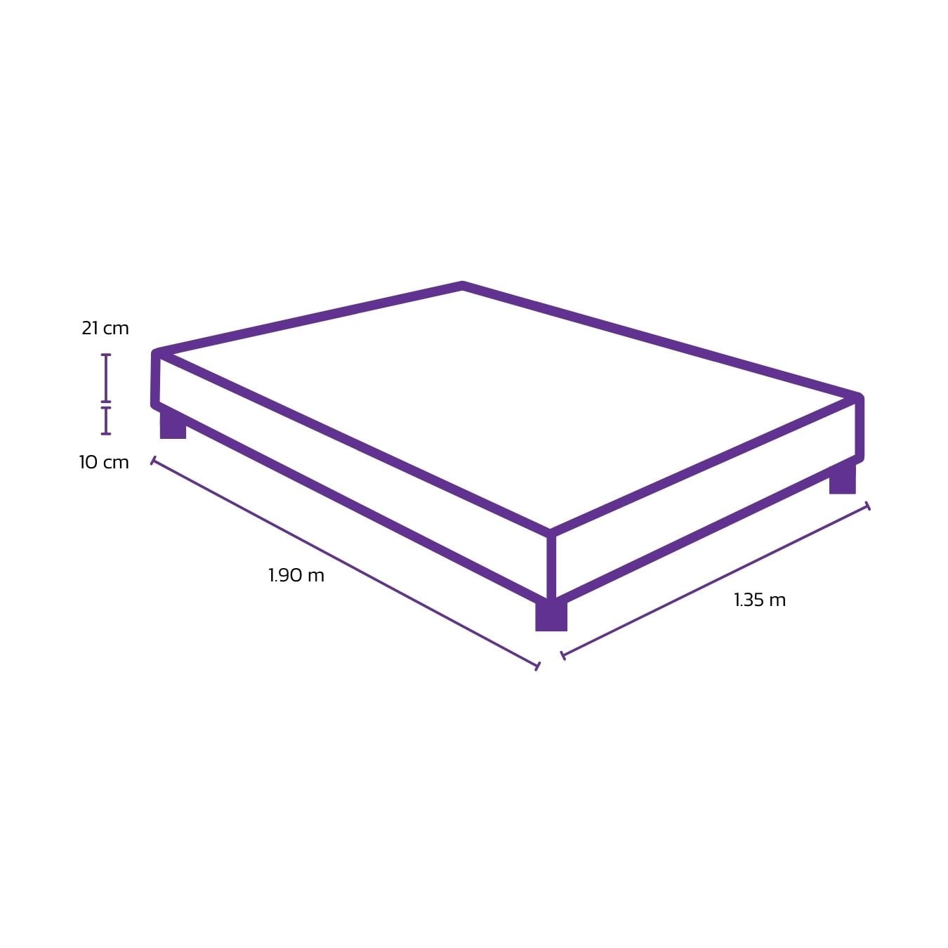 BASE BOX TARIMA PAUZA 2PLZ AZUL - 4
