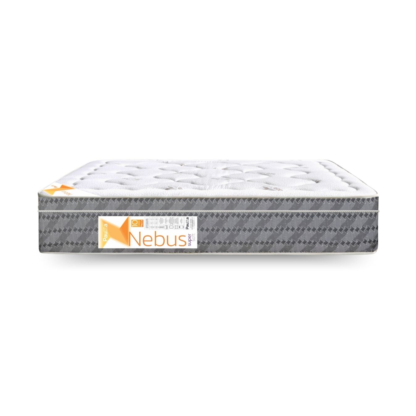 COLCHON PAUZA NEBUS POCKET SOFT KING SUPER SIDE - 1