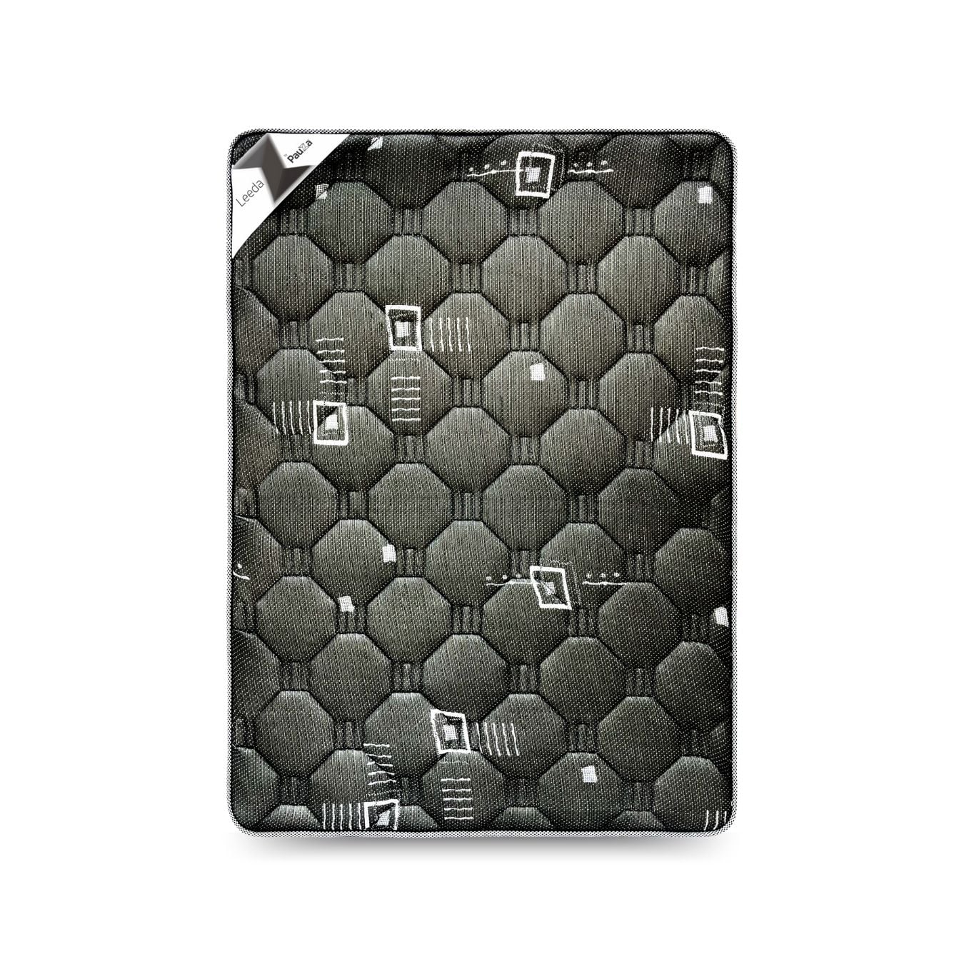 COLCHON PAUZA LEEDA 1.5 PILLOW TOP BLACK - 2