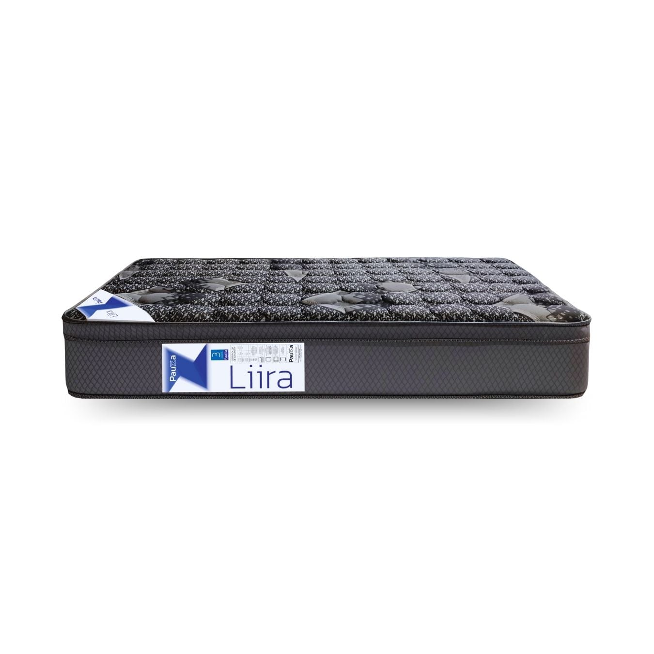 COLCHON PAUZA LIIRA 1.5 PLZ ONE SIDE BLACK - 1