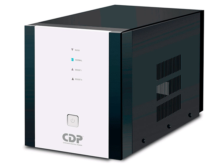 ESTABILIZADOR CDP R-AVR5008I 5000VA/2500W 8 SALIDAS (R-AVR5008I) - 1