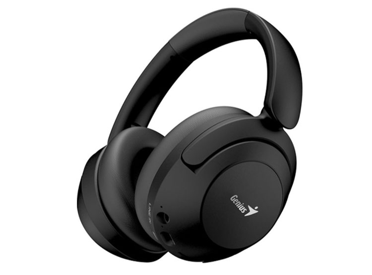 AUDIFONO C/MICROF. GENIUS HS-810BT BT/3.5MM 40MM 22H PLEGABLE BLACK (31710029400) - 3