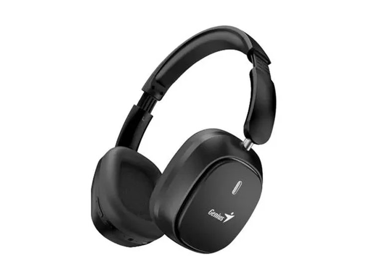 AUDIFONO C/MICROF. GENIUS HS-820BT BT/3.5MM 40MM 22H PLEGABLE BLACK (31710038400) - 1
