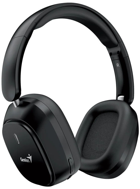 AUDIFONO C/MICROF. GENIUS HS-820BT BT/3.5MM 40MM 22H PLEGABLE BLACK (31710038400) - 2