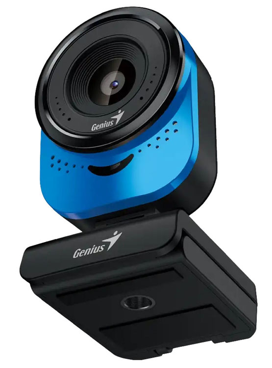 CAMARA GENIUS FACECAM 1000X Q HD 720P ROTACIÓN DE 360° USB BLUE (32200009401) - 3
