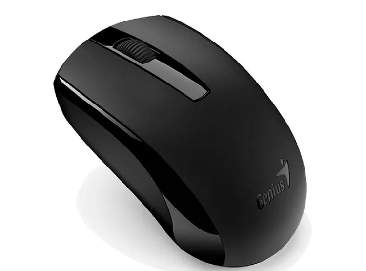 MOUSE GENIUS ECO-8100 RECARGABLE WIRELESS BLUEEYE BLACK (31030046400) - 3