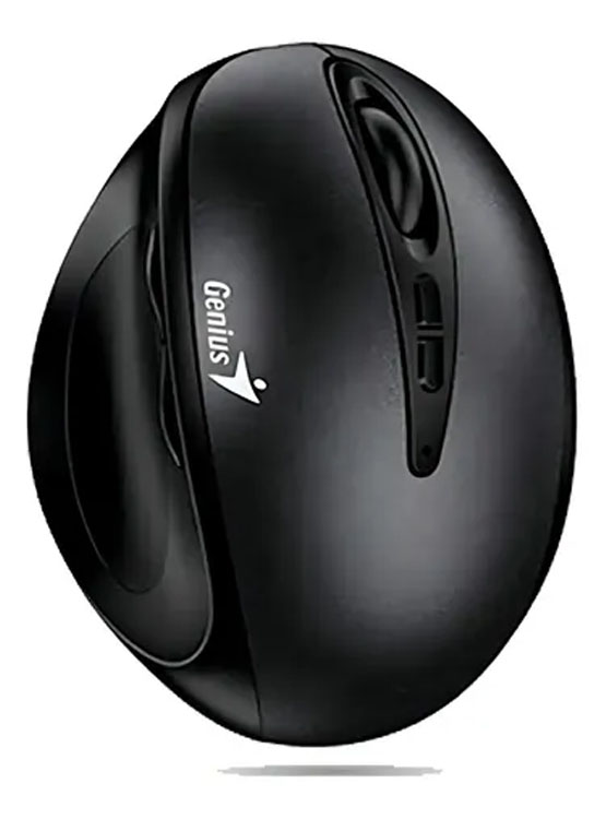 MOUSE GENIUS ERGO 8300S WIRELESS VERTICAL 7-BOT BLACK (31030037400) - 3