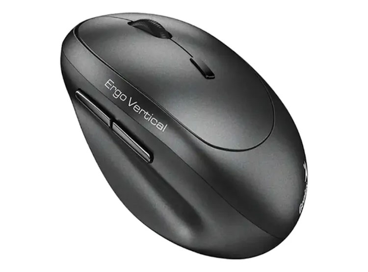 MOUSE GENIUS ERGO 8350S AI COPILOT DUAL WIRELESS/BT VERTICAL 6-BOT SILENT DARK GREY (31030041400) - 3