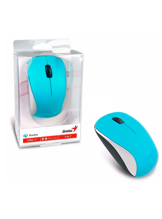 MOUSE GENIUS NX-7000 WIRELESS BLUEEYE BLUE (31030027402) - 1
