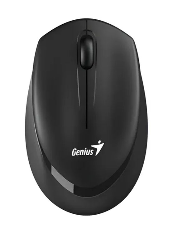 MOUSE GENIUS NX-7009 WIRELESS BLUEEYE ERGONOMICO BLACK (31030030400) - 2