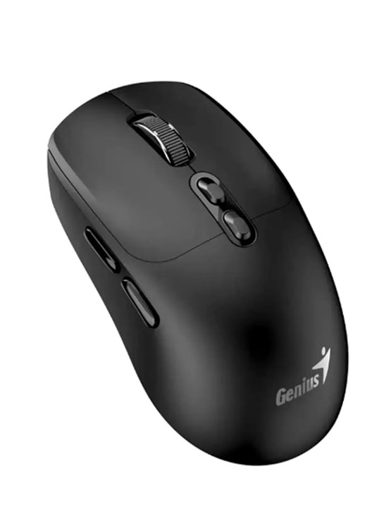 MOUSE GENIUS NX-8080S BT AI COPILOT DUAL WIRELESS/BT SILENT 7-BOT BLACK (31030042400) - 2