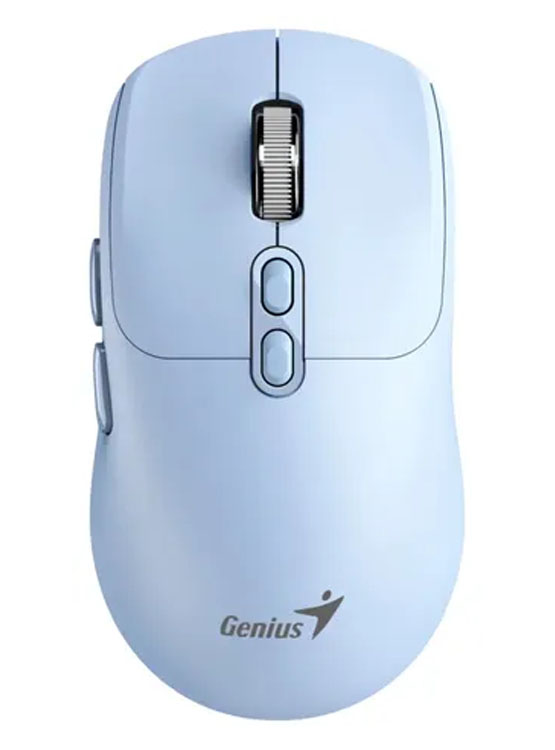 MOUSE GENIUS NX-8080S BT AI COPILOT DUAL WIRELESS/BT SILENT 7-BOT BLUE (31030042402) - 1