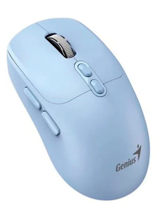 MOUSE GENIUS NX-8080S BT AI COPILOT DUAL WIRELESS/BT SILENT 7-BOT BLUE (31030042402) - 2