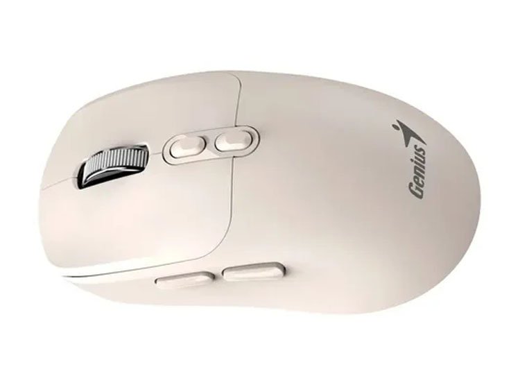 MOUSE GENIUS NX-8080S BT AI COPILOT DUAL WIRELESS/BT SILENT 7-BOT MILK TEA (31030042404) - 3