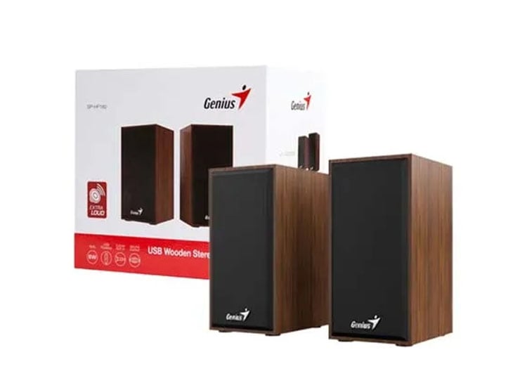 PARLANTE GENIUS SP-HF180 6W USB POWER WOOD (31730029400) - 1