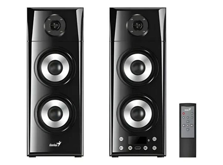 PARLANTE GENIUS SP-HF2800BT USB POWER 60W WOOD - 2