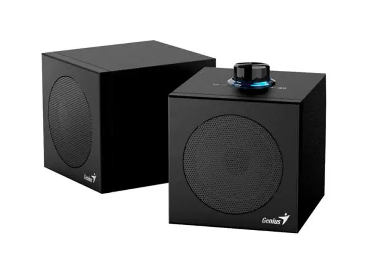 PARLANTE GENIUS SP-HF300U 4W USB-A/USB-C POWER BLACK - 1