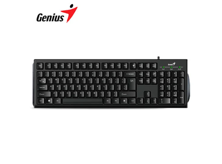 TECLADO GENIUS SMART KB-100 AI COPILOT USB SP BLACK - 2
