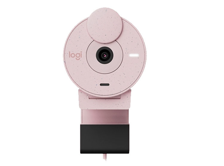 CAMARA LOGITECH BRIO 300 FHD 1080P USB-C ROSE (960-001446) - 1