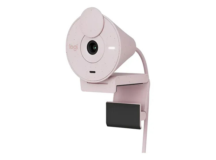 CAMARA LOGITECH BRIO 300 FHD 1080P USB-C ROSE (960-001446) - 2