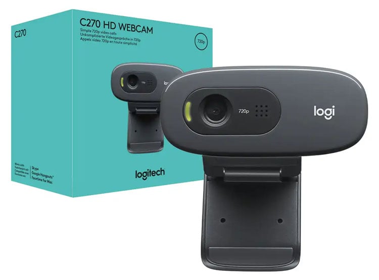 CAMARA LOGITECH C270 HD 720P (960-000694) - 1
