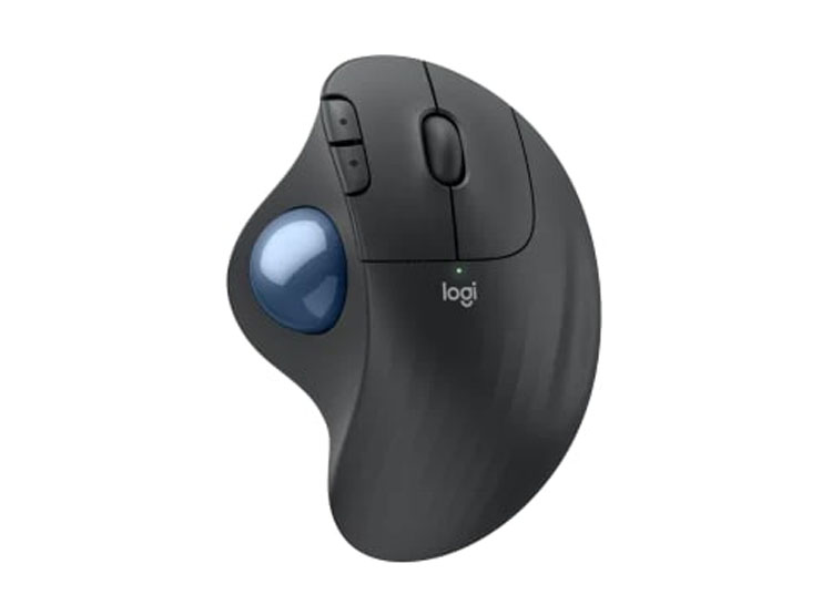 MOUSE LOGITECH ERGO M575S TRACKBALL SILENT WIRELESS BOLT/BLUETOOTH USB-A BLACK - 2