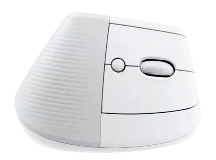 MOUSE LOGITECH LIFT VERTICAL ERGONOMIC WIRELESS/BT WHITE (910-006469) - 2