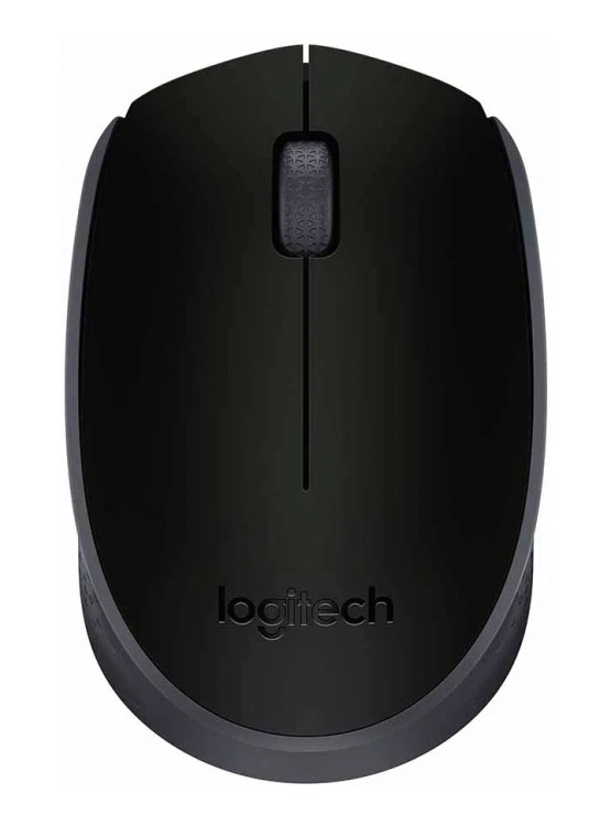 MOUSE LOGITECH M170 WIRELESS BLACK (910-004940) - 2