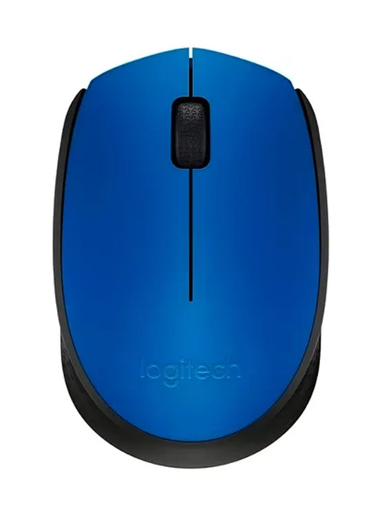 MOUSE LOGITECH M170 WIRELESS BLUE (910-004800) - 1