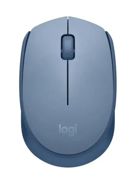 MOUSE LOGITECH M170 WIRELESS BLUE GRAY (910-006863) - 1