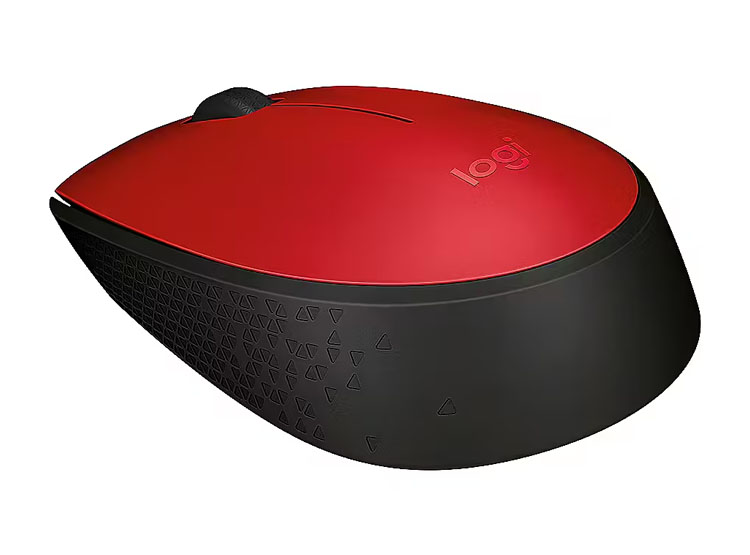 MOUSE LOGITECH M170 WIRELESS RED (910-004941) - 2