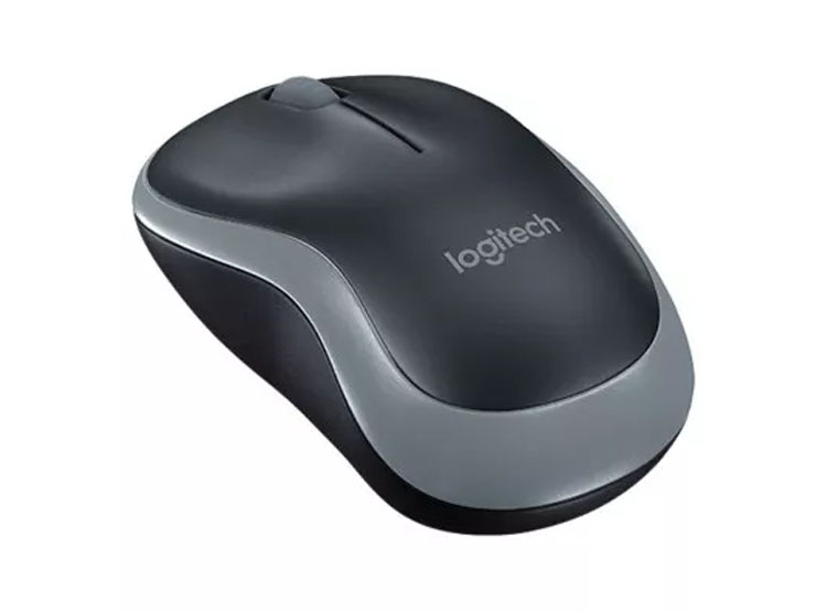 MOUSE LOGITECH M185 WIRELESS GRAY (910-002225) - 2