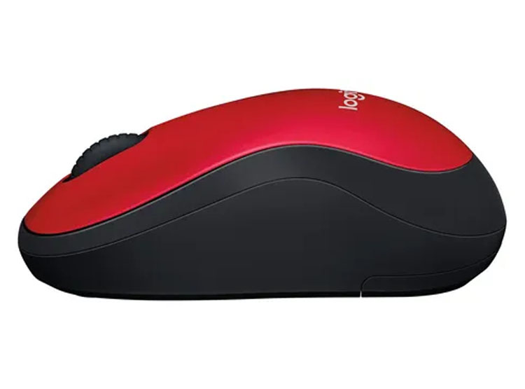 MOUSE LOGITECH M185 WIRELESS RED (910-003635) - 2