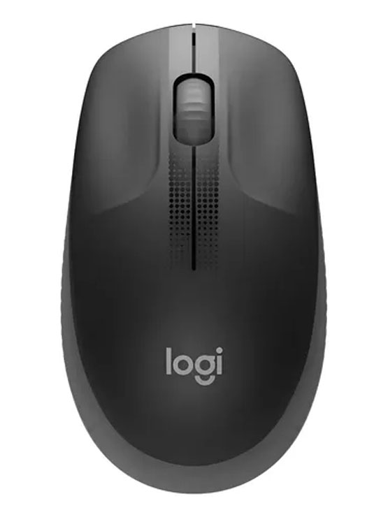 MOUSE LOGITECH M190 WIRELESS FULL-SIZE CHARCOAL (910-005902) - 1