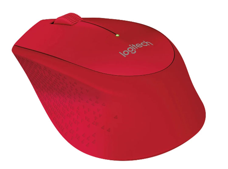 MOUSE LOGITECH M280 WIRELESS RED (910-004286) - 2