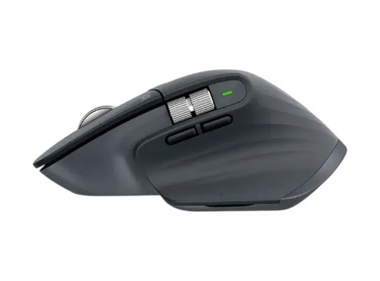 MOUSE LOGITECH MX MASTER 4 WIRELESS CON USB-C / BLUETOOTH / 8K DPI GRAPHITE (910-007565) - 2