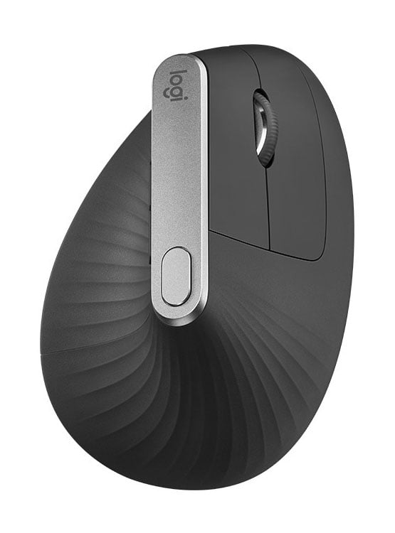 MOUSE LOGITECH MX VERTICAL ADVANCED ERGONOMIC WIRELESS/BLUETOOTH USB-C BLACK (910-005449) - 1