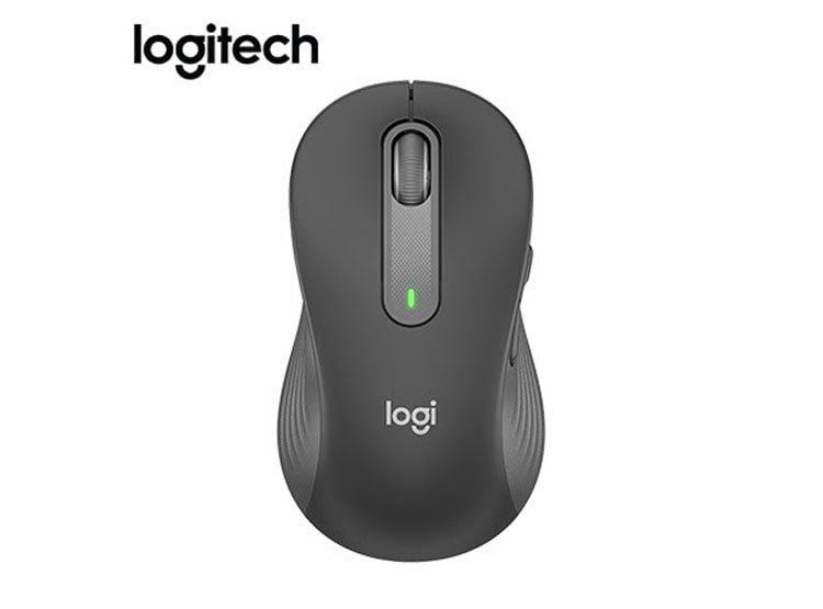 MOUSE LOGITECH SIGNATURE M650 SILENT LARGE LEFT WIRELESS/BLUETOOTH BLACK (910-006234) - 1