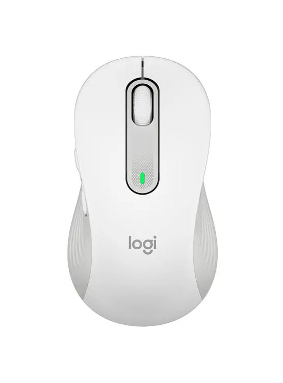 MOUSE LOGITECH SIGNATURE M650 SILENT LARGE WIRELESS/BLUETOOTH WHITE (910-006233) - 1
