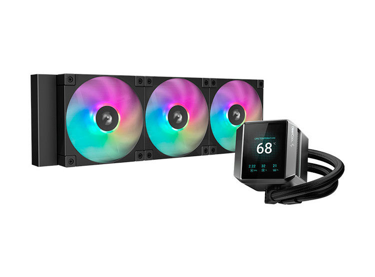 REFRIGERACION LIQUIDA DEEPCOOL MYSTIQUE 360 ARGB, PANTALLA - 2