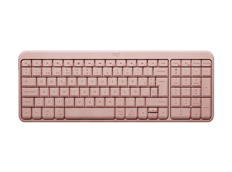 TECLADO LOGITECH K250 BLUETOOTH ROSE SP (920-013447) - 2