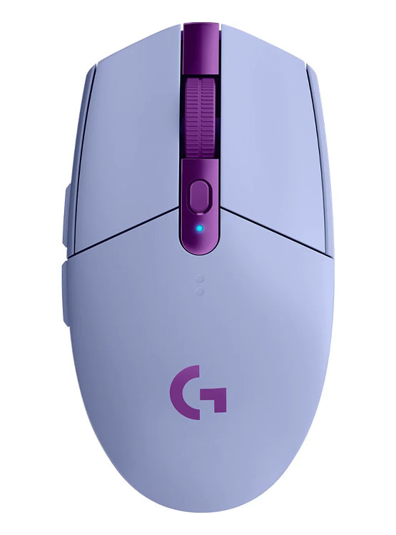 MOUSE LOGITECH G305 LIGTHSPEED WIRELESS LILA (910-006021) - 1