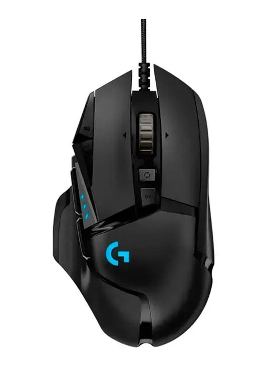 MOUSE LOGITECH G502 HERO 16000 DPI RGB BLACK (910-005550) - 2